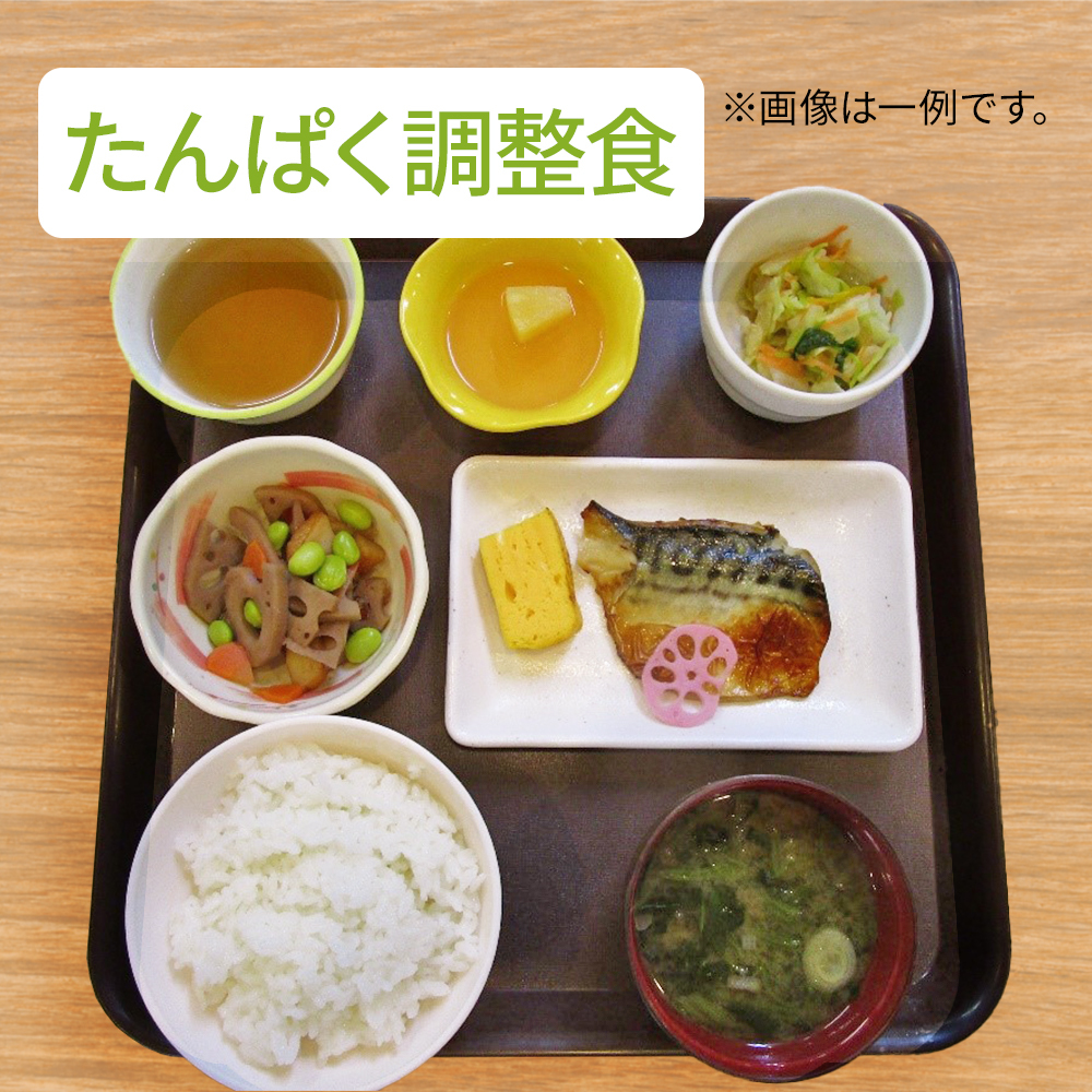 【たんぱく調整食】1週間パック：土曜日/昼食